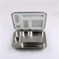 Fiambrera de acero inoxidable a prueba de fugas
